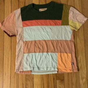 Patagonia worn wear patchwork t-shirt